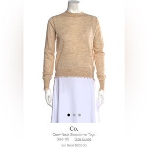 $600 NWT Co. Sweater